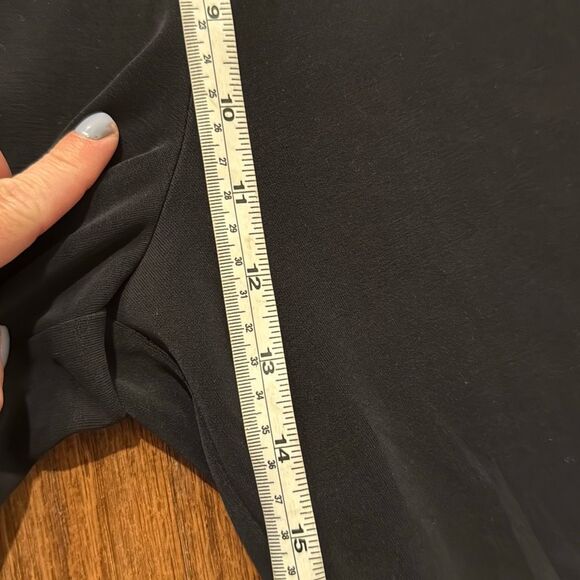 Athleta free flow culottes black wide leg crop pants M - Picture 7 of 11